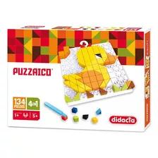 Puzzle Encastrable Didacta Puzzaico Pato 134 Piezas 