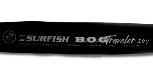Caña 2.40m Surfish Bog Traveler 240 60-90 Grs 3t A.m