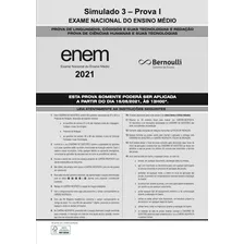  Simulado 3 Bernoulli 2021 Com Resolução