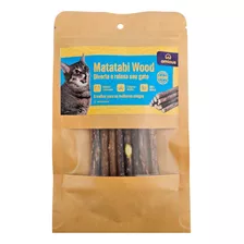 Brinquedo Para Gatos Matatabi Wood Com 8 Unidades