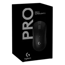 Mouse Gamer Logitech G Pro X Super Light 2 Wireless Black