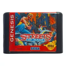 Streets Of Rage Bare Knuckle Mega Drive Genesis Novo