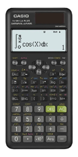 Calculadora Casio Cientifica Fx-991la Plus 2da Edic 417 Func