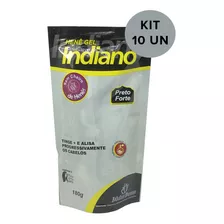 Kit C/ 10un Hene Indiano Gel Forte 180g Divina Dama 