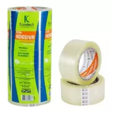 Kit 10 Fitas Adesivas Transparentes 45mm X 40m Ecommerce Nf