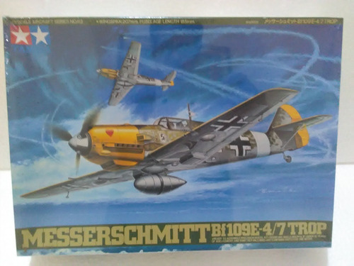 Maqueta Modelismo Estatico Aereomodelismo Avion Bf109