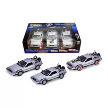 Welly 1:24 Colección Volver Al Futuro Trilogía 22400-3g