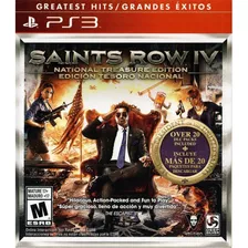 Saints Row Iv National Treasure Edition Ps3 Mídia Física