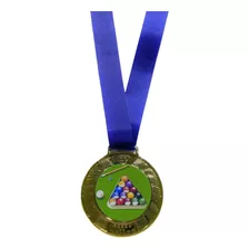 Medalha De Honra Ao Mérito Bilhar / Sinuca Adesivada