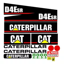 Adesivos Para Trator Caterpillar D4esr