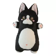 Pelucia Gato 55 Cm Boneco Animal Fofo Almofada Leão Tigre