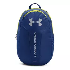 Mochila Under Armour Hustle Lite Azul 1364180-471 Diseño De La Tela Liso