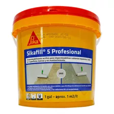 Sikafill 5 Acrilico Blanco O Gris 5kg