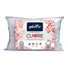 Almohada De Fibra Piero Cuore 70 X 40 Cm