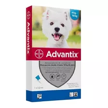 Advantix Antipulgas Garrapatas Mosquito Para Perro 4 A 10 Kg