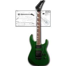 Plano Para Luthier Guitarra Jackson Soloist (a Escala Real)