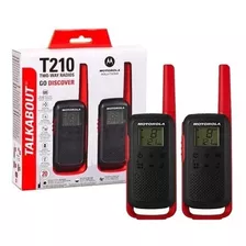 Rádio Talkabout Comunicador Motorola T210br Alcance Até 32km