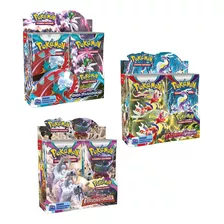 Box Lacrada 36 Boosters Cartas Pokémon Tcg Original Copag