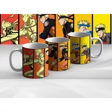 Taza Con Diseño De Naruto, Evolución De Naruto 320 Cc