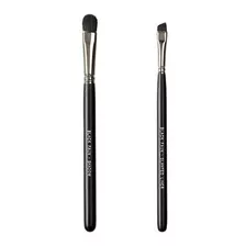 Makeover Vegan Love Black Faux Duo Set De Brochas, Bkf31