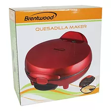 Brentwood Appliances Ts-120 Quesadilla Maker, Ninguno, Rojo.