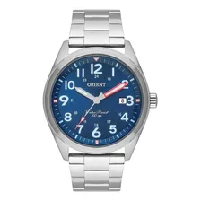 Relógio Orient Masculino Mbss1396 D2sx Azul Com Calendário