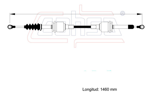 Cable Selector Velocidades Para Chevrolet Cavalier 1996 2.4l Foto 2