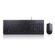 Kit Teclado E Mouse Com Fio Lenovo 4x30l79888