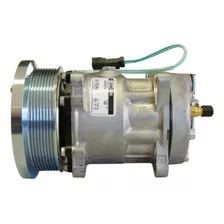 Compressor Ar Condicionado Sanden Caterpillar 7h15 4487 Mt