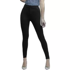 Leggings Dama Holly Land Pretina Cintura Alta Negro 167317