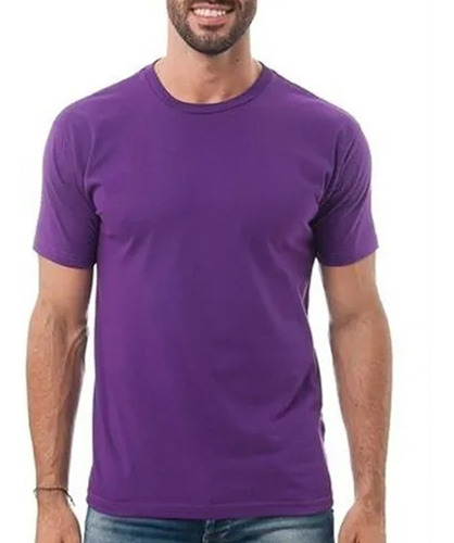 Camisa Camiseta Masculina 100% Algodão Blusa Básica Fio 30,1