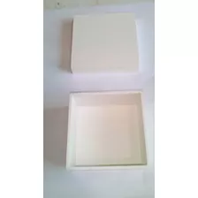 4 Caixa Com Divisórias Tampa Sapato Branco 30x25x10 Mdf