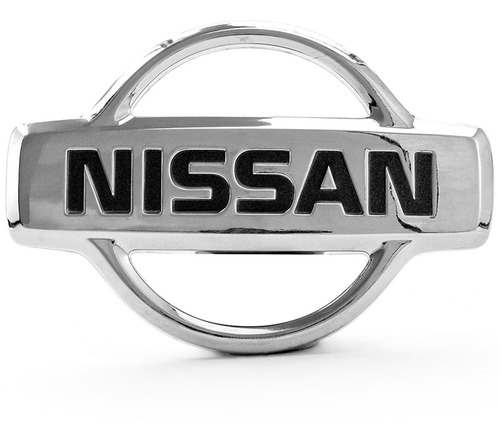 Emblema Nissan Cromado De Parrilla Frontal Foto 2