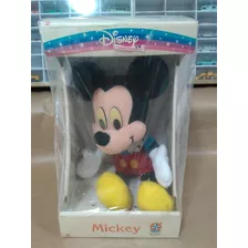 Boneco Antigo Pelúcia Disney Mickey Estrela 