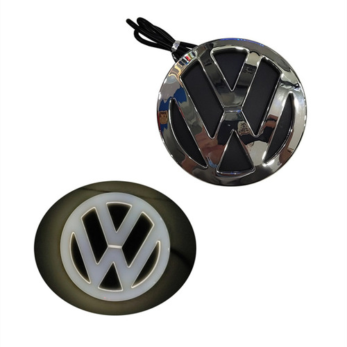 Logotipo Led Volkswagen 4d Color Vw 11 Cm Foto 7