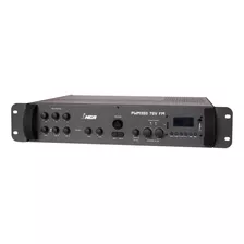 Nca Pwm30070vfm | Amplificador 300w 70v Com Gongo Pwm-300 70 Potência De Saída Rms 600 W Cor Preto