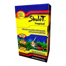 Alimento Shulet Tropical 250gr Fraccionado Escamas Peces 