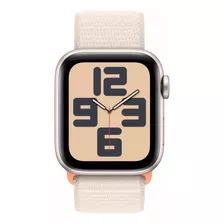 Apple Watch Se Gps (2da Gen) Caja De Aluminio Blanco Estelar De 44 Mm Correa Loop Deportiva Blanco Estelar