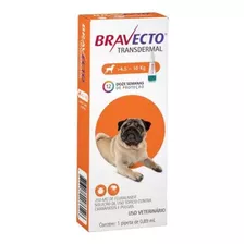 Bravecto Transdermal Antipulgas E Carrapato Cães 4,5 Á 10kg 