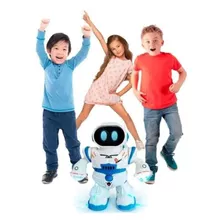 Brinquedo Eletronico Robo Dançarino Luzes E Som Max Dance