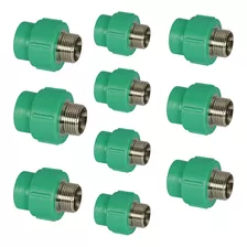 Kit 10 Adaptadores De Transição F/m Ppr 32x3/4 Amanco