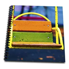 Cuadernos - 3drose Colorful Swing Set Covered With Drops Of 