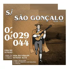 Kit 2 Encordoamentos Violão Nylon Pesada 029 São Gonçalo