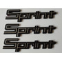 Emblema Chevrolet Sprint Lateral Chevrolet Sprint