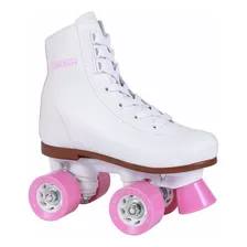 Patines Skates Girls Rink Roller Skate - White Youth Qu Ptn