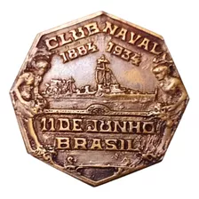 Saldanha Gama Isaías Noronha Medalha Antiga Club Naval 1934