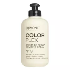 Crema De Peinar Hidratante Anti Frizz Color Plex Primont N3 