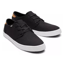 Tenis Toms Carlo Black Heritage Canvas Caballero