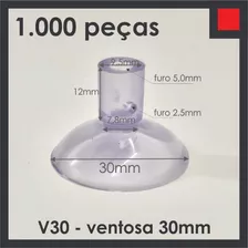 Ventosa Silicone 30mm (1.000 Peças)