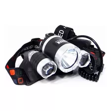 Lanterna De Cabeça 3 Leds Forte Camping Pesca Bike Ciclismo